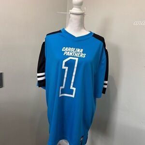 Carolina Panthers Blue Jersey Cam Newton